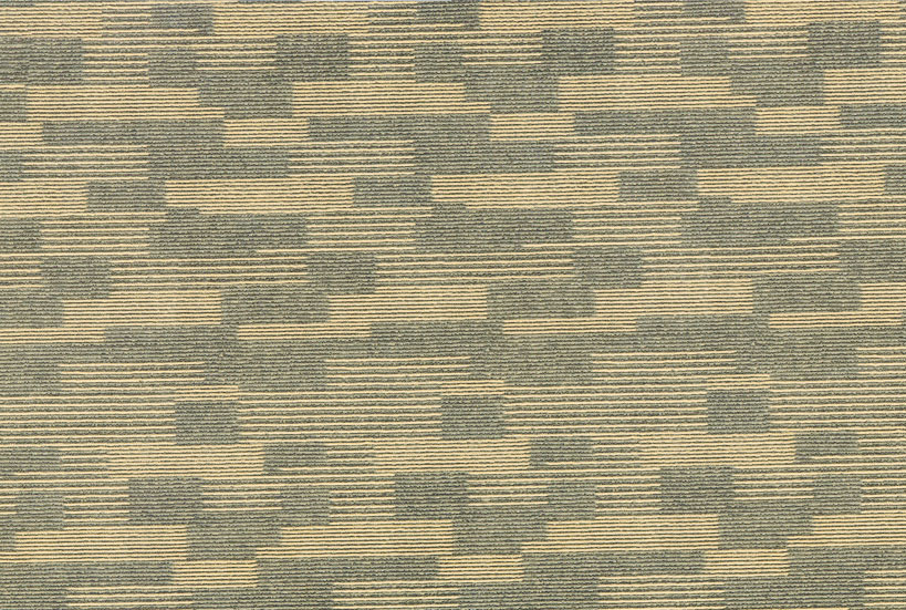 Carpet grain resilient flooring